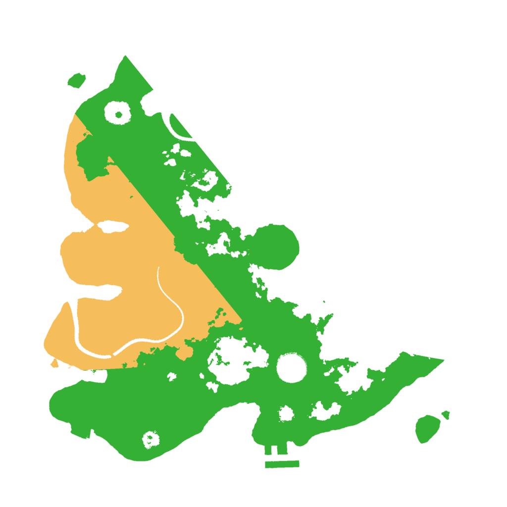 Biome Rust Map: Procedural Map, Size: 3000, Seed: 1919613633
