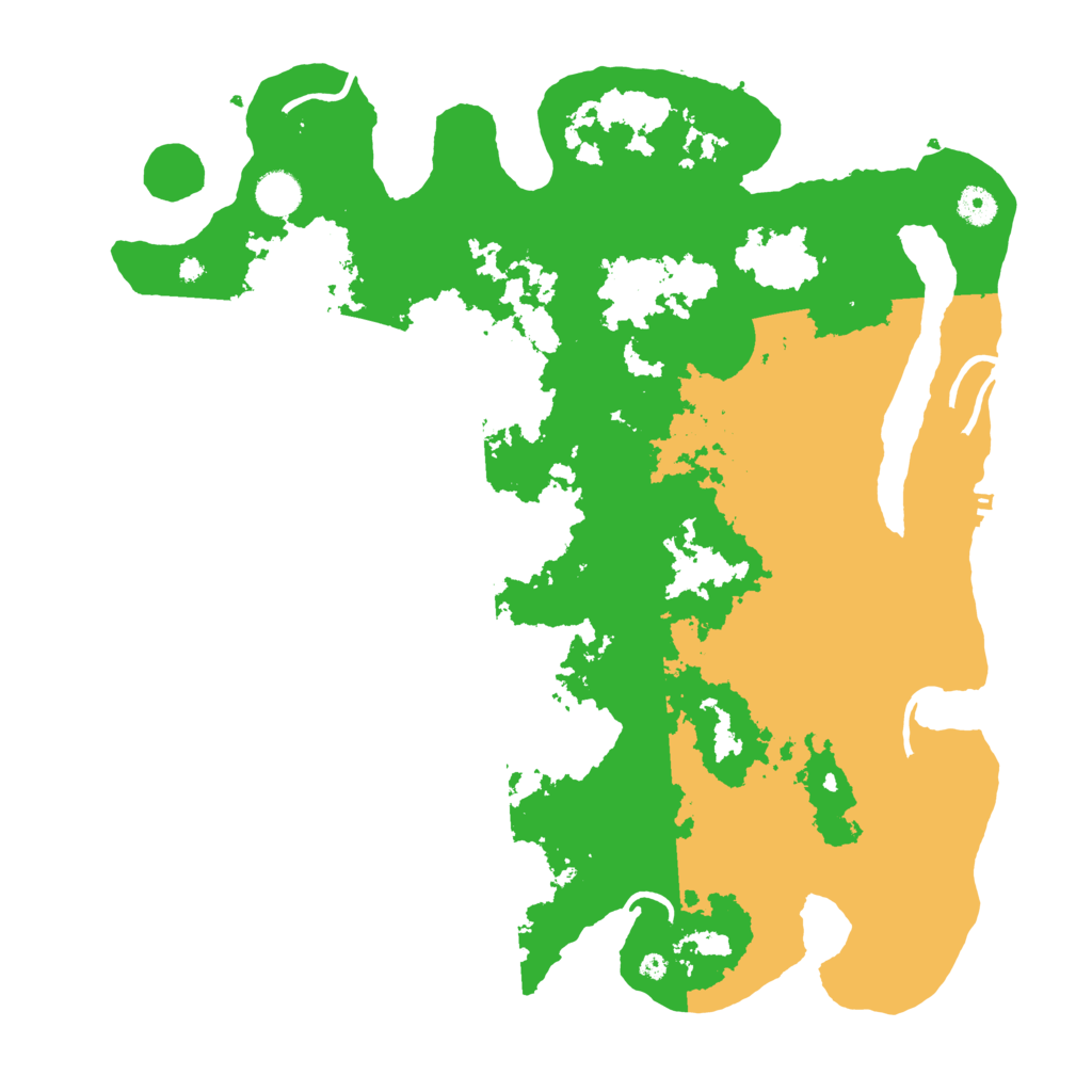Biome Rust Map: Procedural Map, Size: 4250, Seed: 380451101
