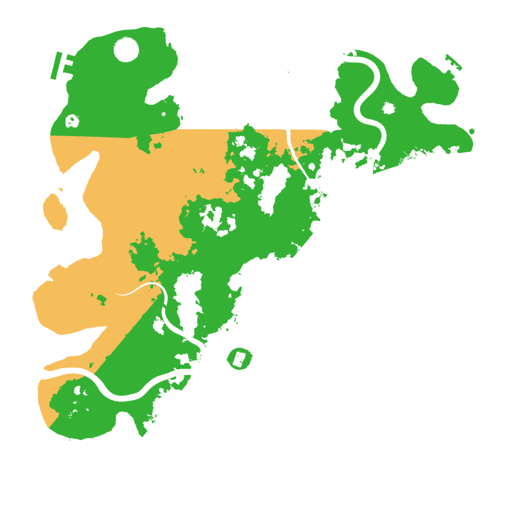 Biome Rust Map: Procedural Map, Size: 3750, Seed: 213165824
