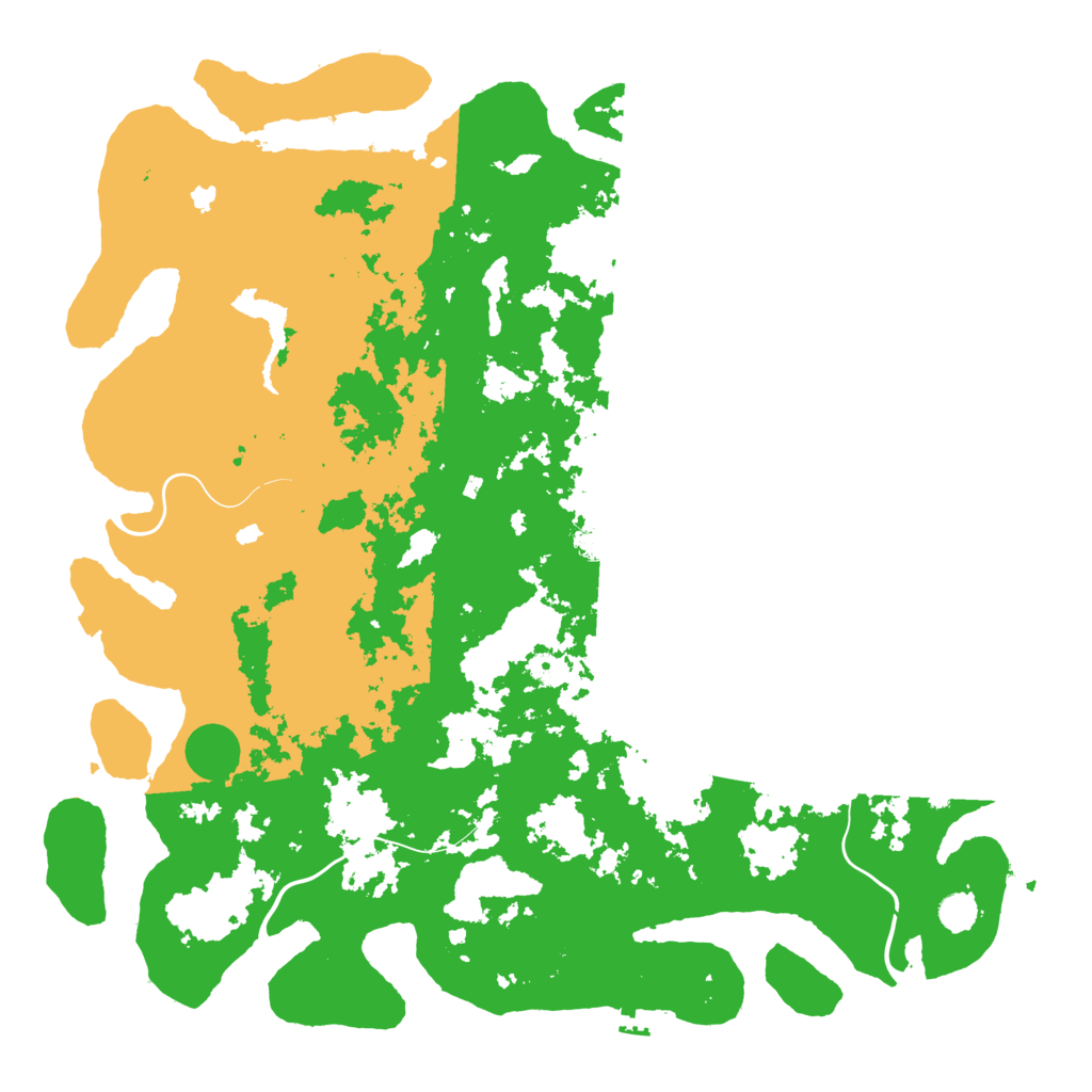 Biome Rust Map: Procedural Map, Size: 5250, Seed: 26091986