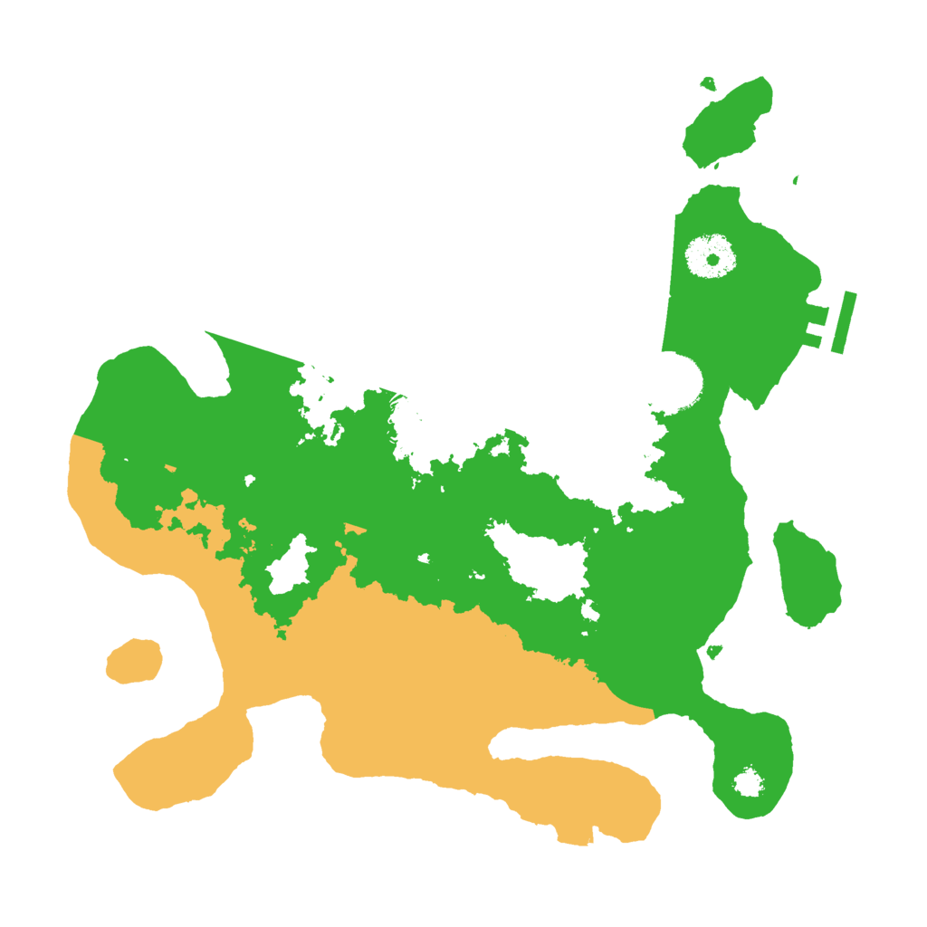 Biome Rust Map: Procedural Map, Size: 3000, Seed: 194116303