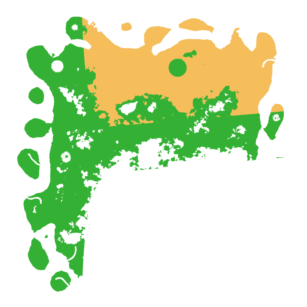 Biome Rust Map: Procedural Map, Size: 4500, Seed: 870876775