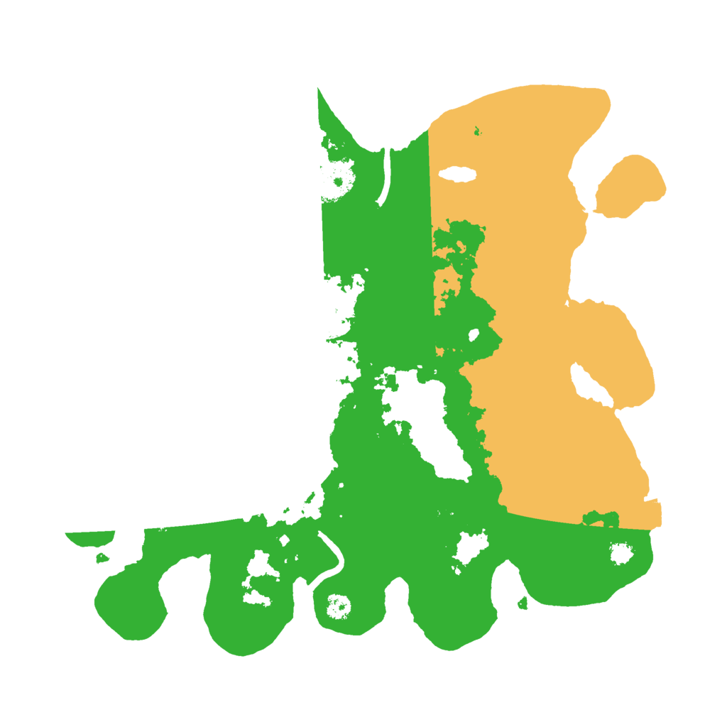 Biome Rust Map: Procedural Map, Size: 3000, Seed: 1986090470