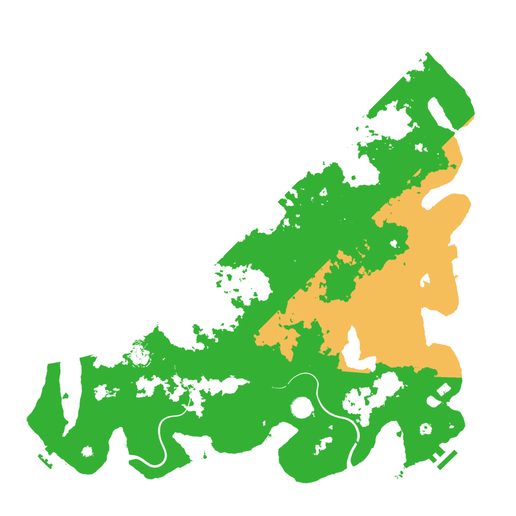 Biome Rust Map: Procedural Map, Size: 4250, Seed: 638547275