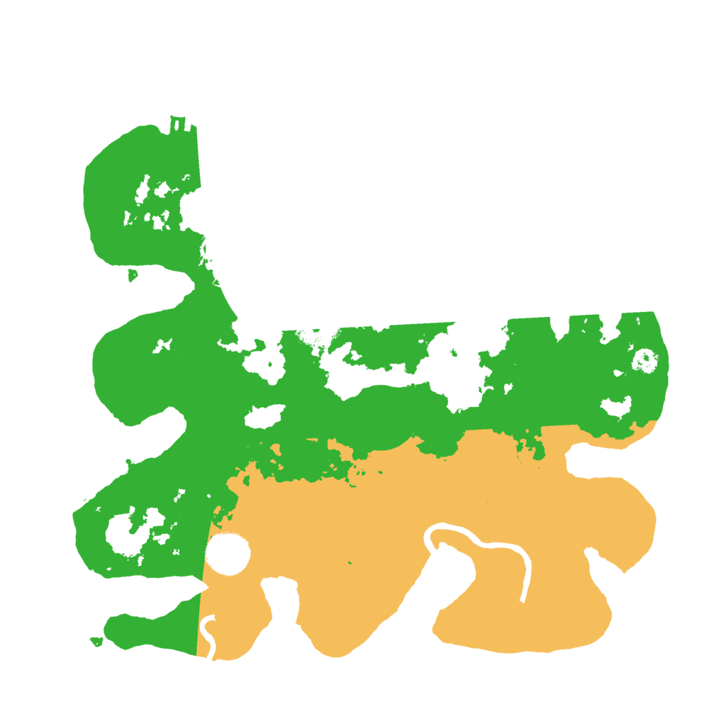 Biome Rust Map: Procedural Map, Size: 3000, Seed: 791550205