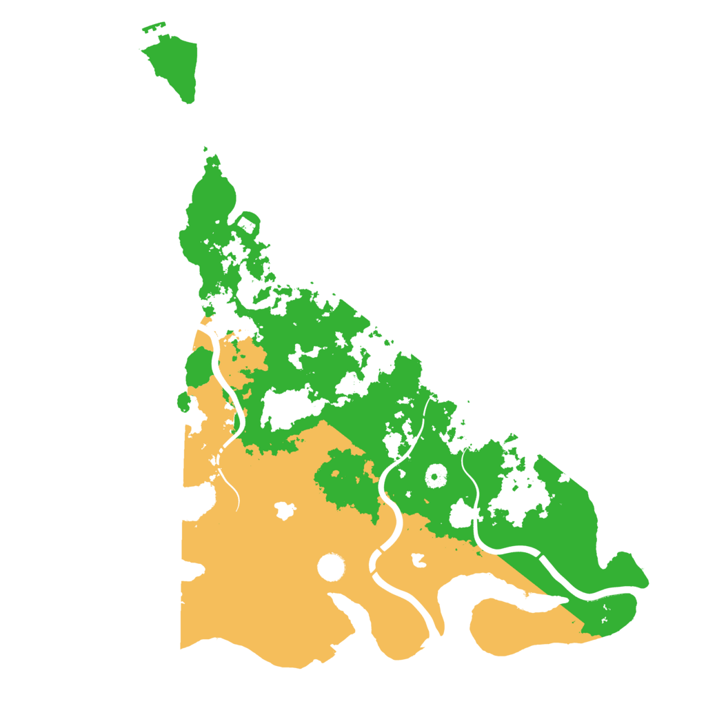 Biome Rust Map: Procedural Map, Size: 4500, Seed: 1179582163