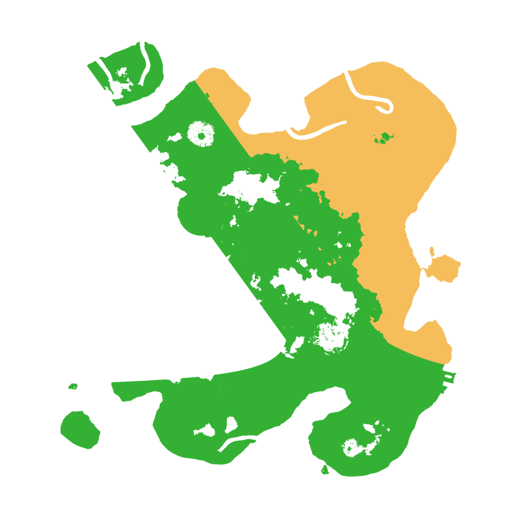 Biome Rust Map: Procedural Map, Size: 3000, Seed: 1457123123