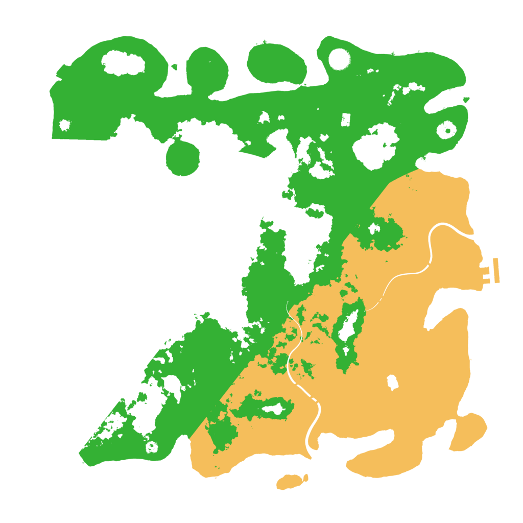 Biome Rust Map: Procedural Map, Size: 4250, Seed: 189058432