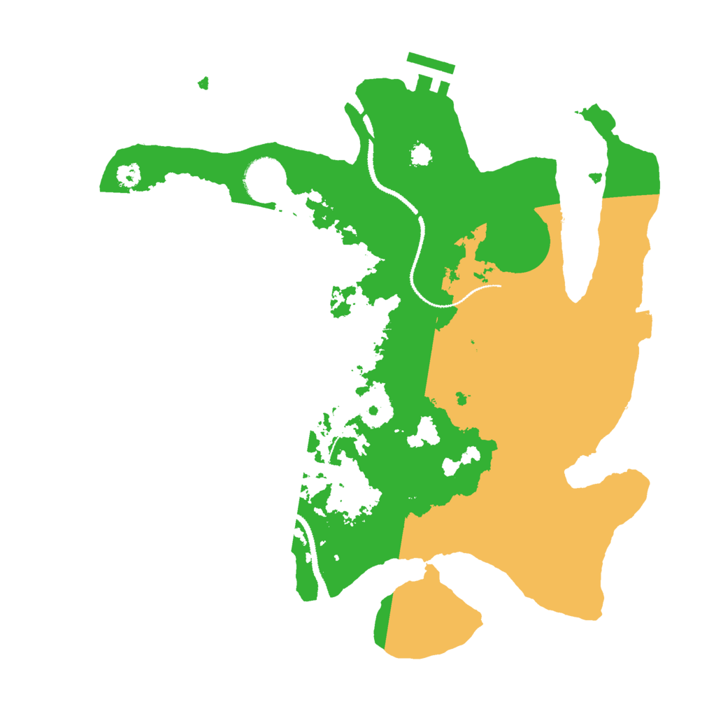 Biome Rust Map: Procedural Map, Size: 3000, Seed: 1871247336