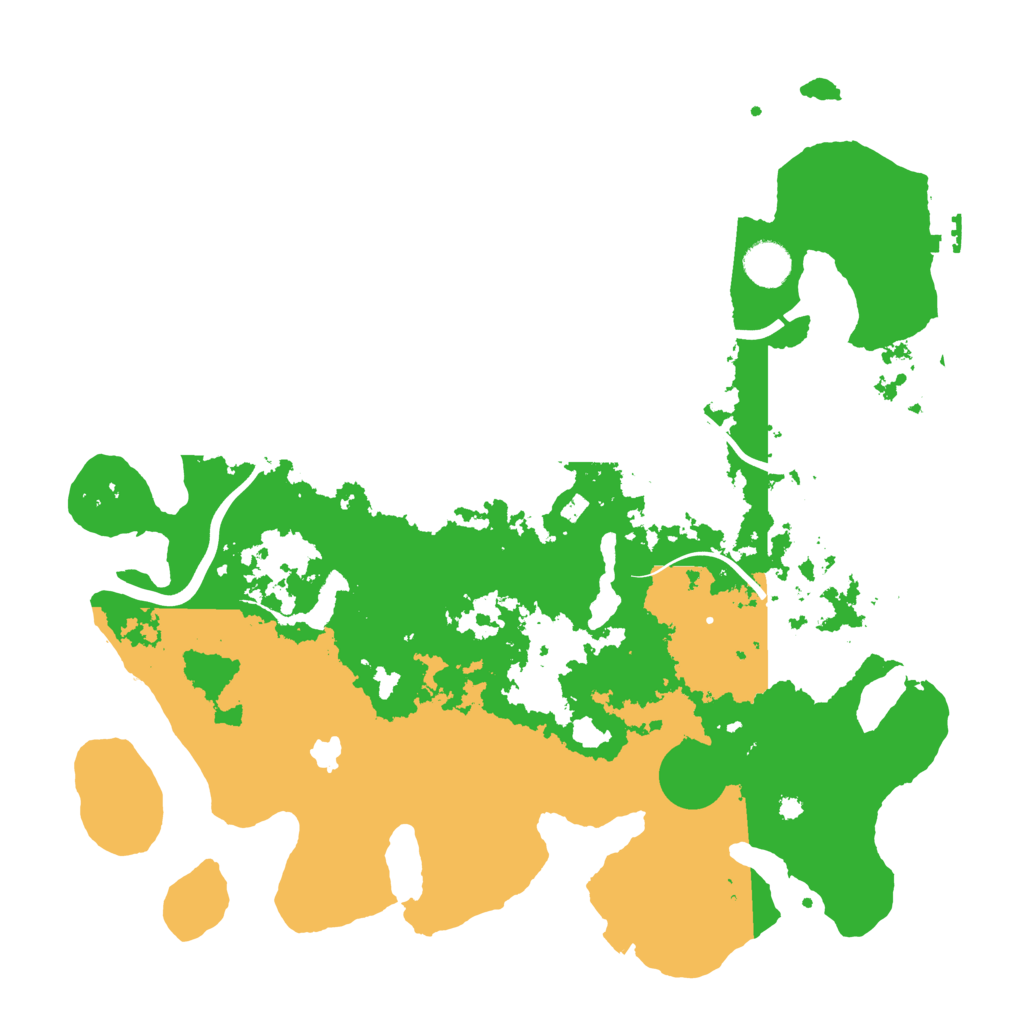 Biome Rust Map: Procedural Map, Size: 4000, Seed: 102122278