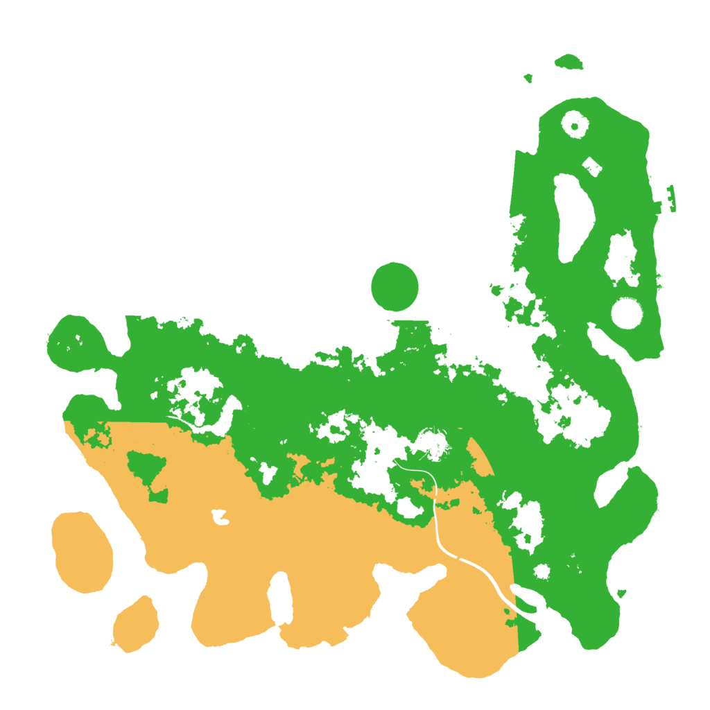 Biome Rust Map: Procedural Map, Size: 4000, Seed: 102122278