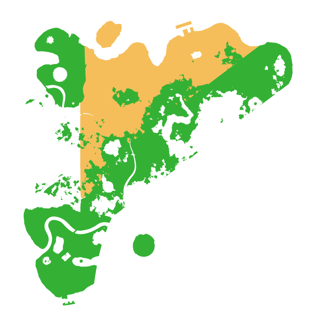 Biome Rust Map: Procedural Map, Size: 4000, Seed: 698762075