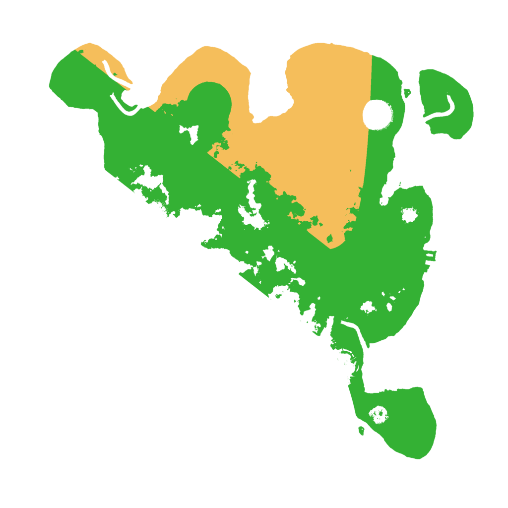 Biome Rust Map: Procedural Map, Size: 3000, Seed: 1030266277