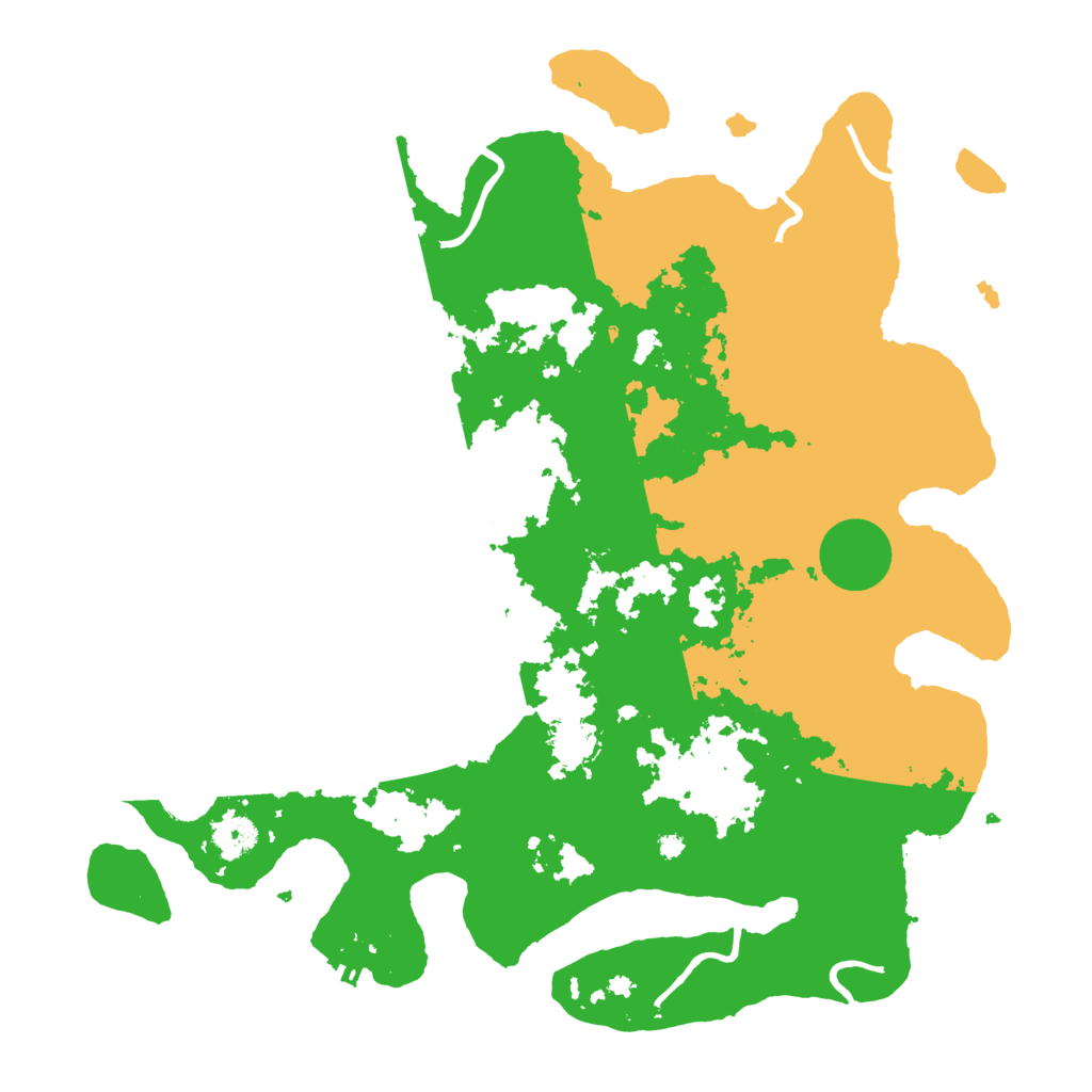 Biome Rust Map: Procedural Map, Size: 4000, Seed: 1776967173