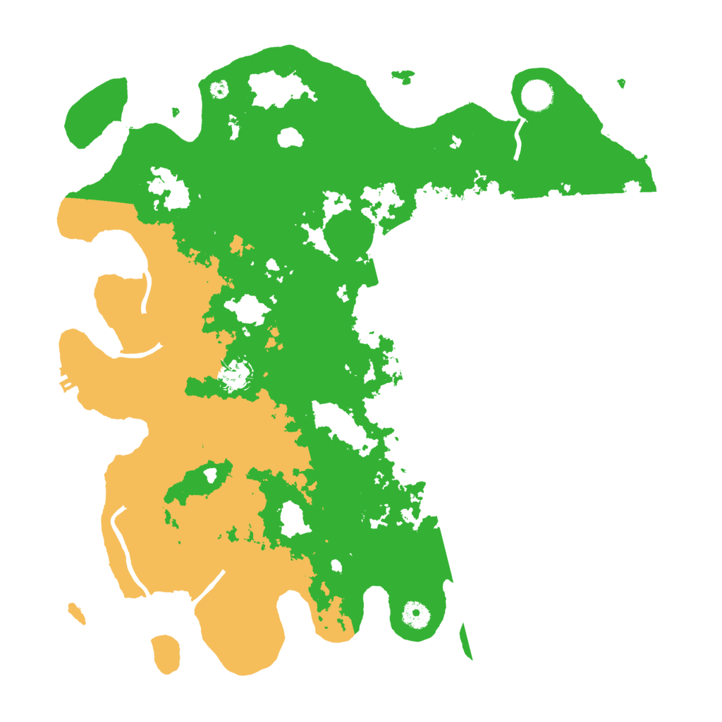 Biome Rust Map: Procedural Map, Size: 4000, Seed: 23425224