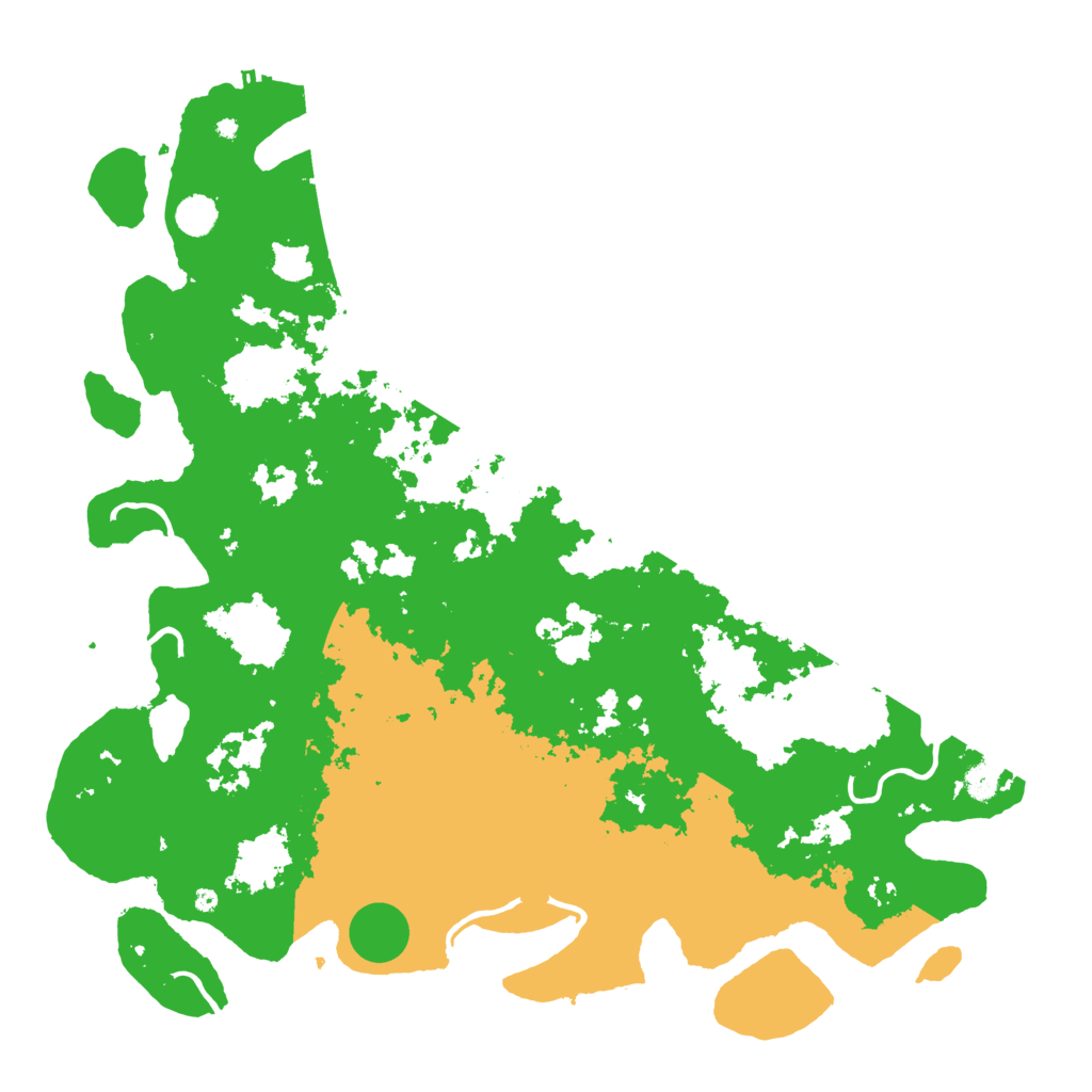 Biome Rust Map: Procedural Map, Size: 4800, Seed: 2142814375