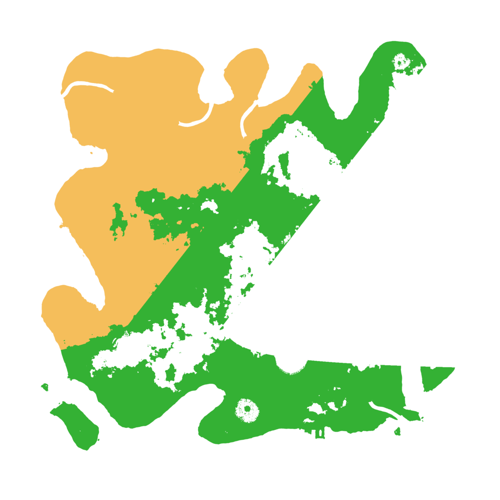 Biome Rust Map: Procedural Map, Size: 3250, Seed: 4