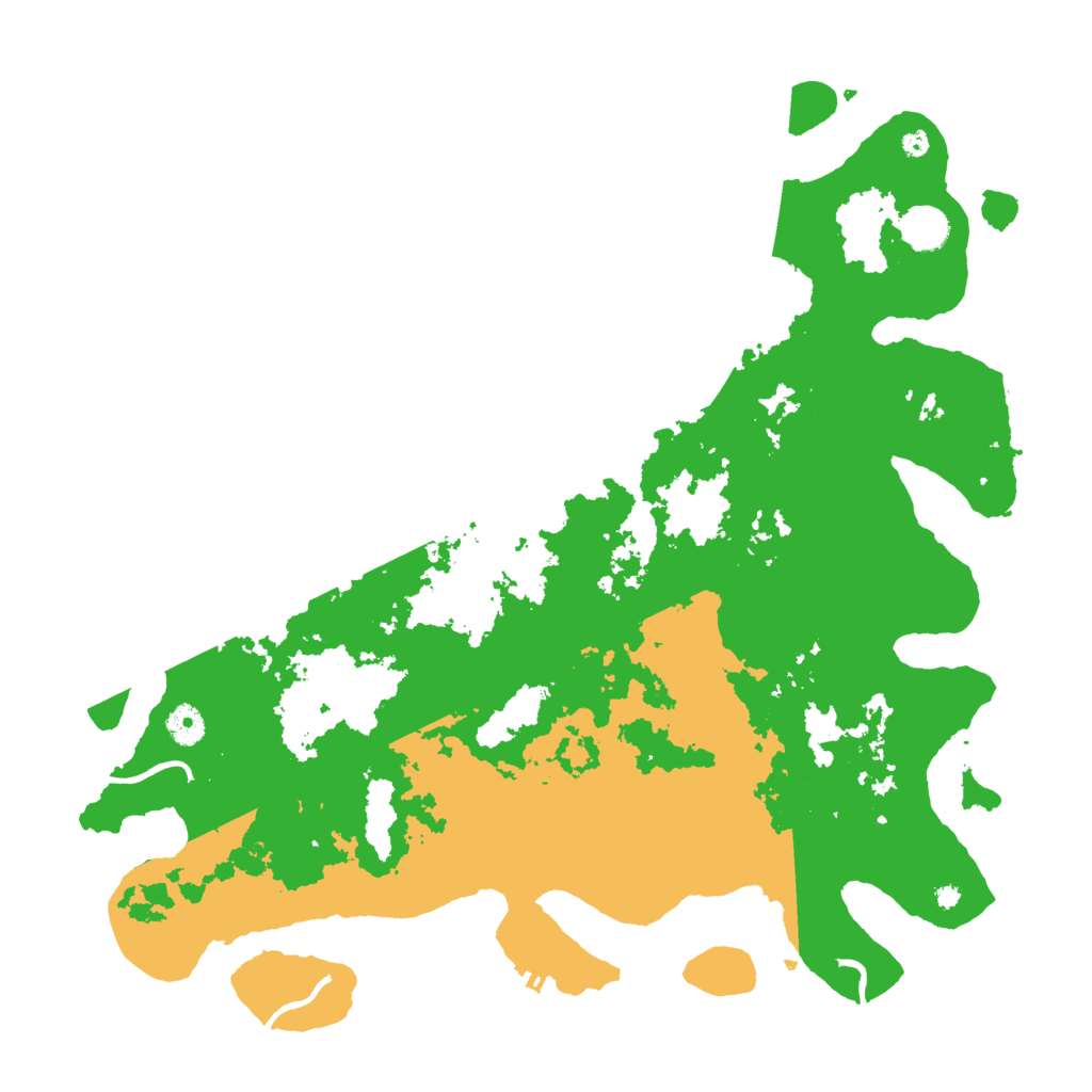 Biome Rust Map: Procedural Map, Size: 4250, Seed: 2076338788