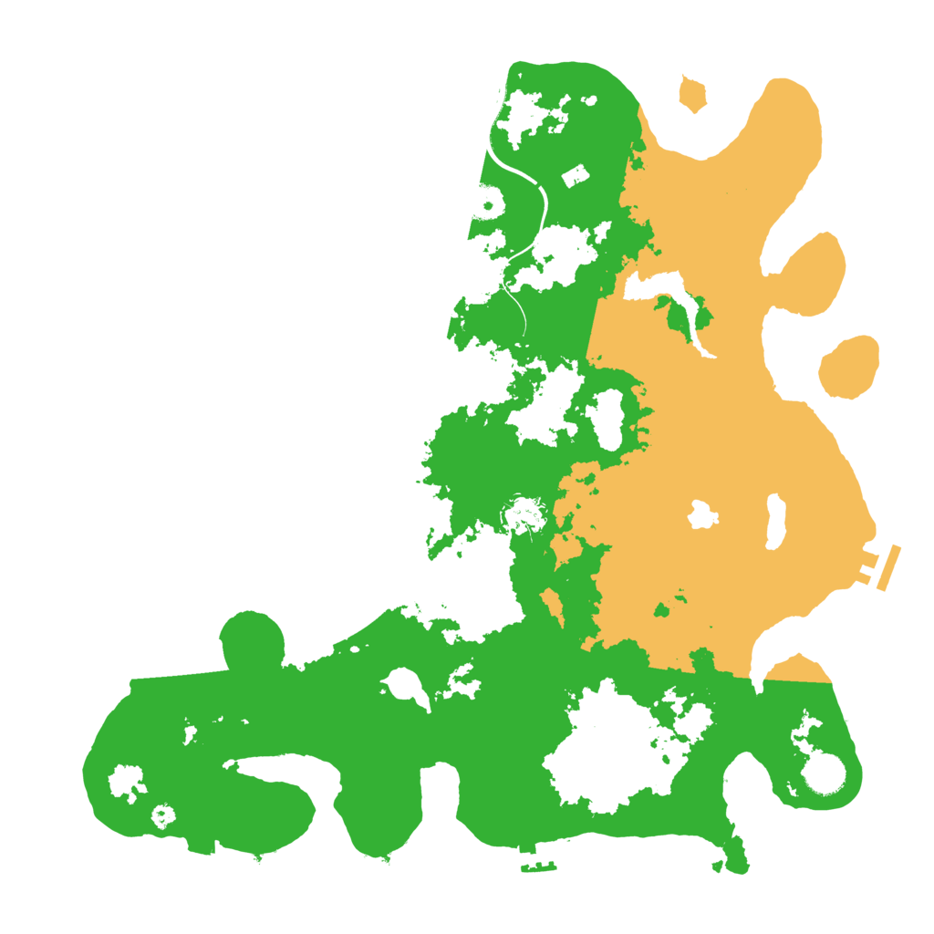 Biome Rust Map: Procedural Map, Size: 4000, Seed: 1593217377