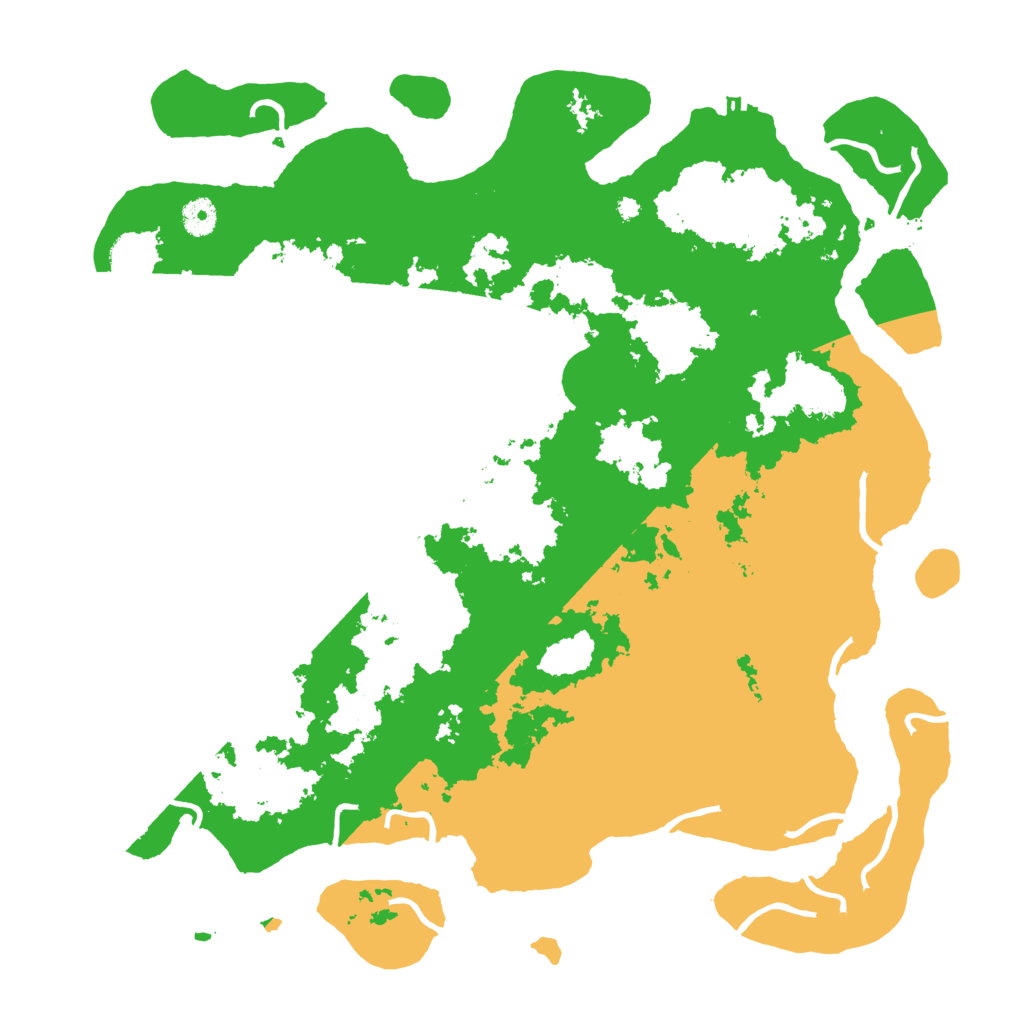 Biome Rust Map: Procedural Map, Size: 4250, Seed: 2045648178