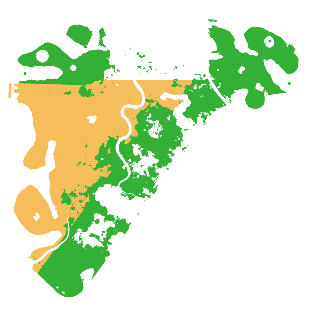Biome Rust Map: Procedural Map, Size: 4500, Seed: 1808459034