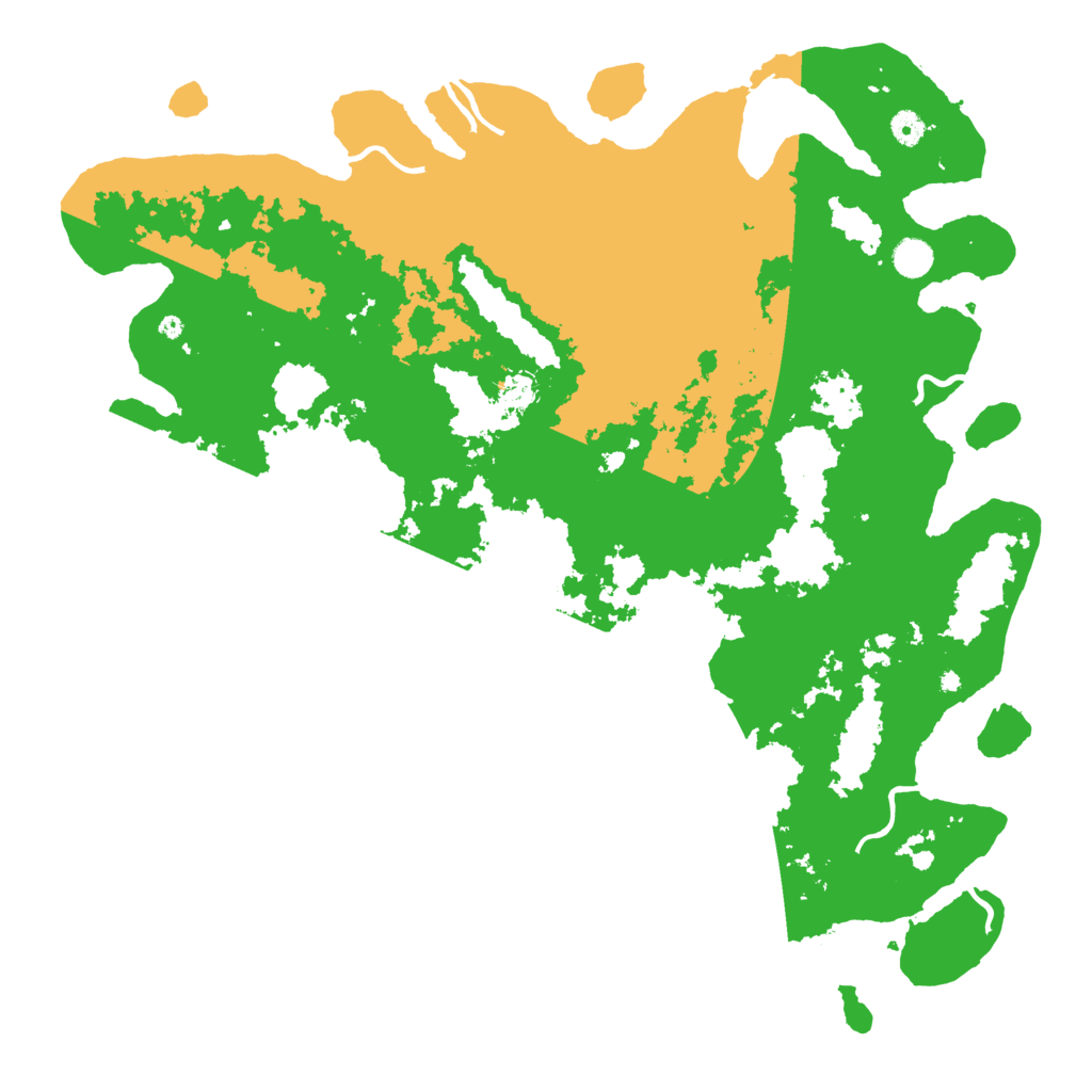 Biome Rust Map: Procedural Map, Size: 4850, Seed: 1039103910