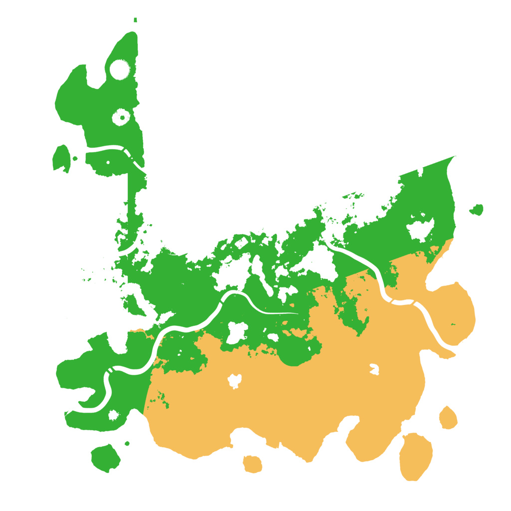 Biome Rust Map: Procedural Map, Size: 4500, Seed: 1283836442