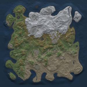 Thumbnail Rust Map: Procedural Map, Size: 4250, Seed: 1998965918, 18 Monuments