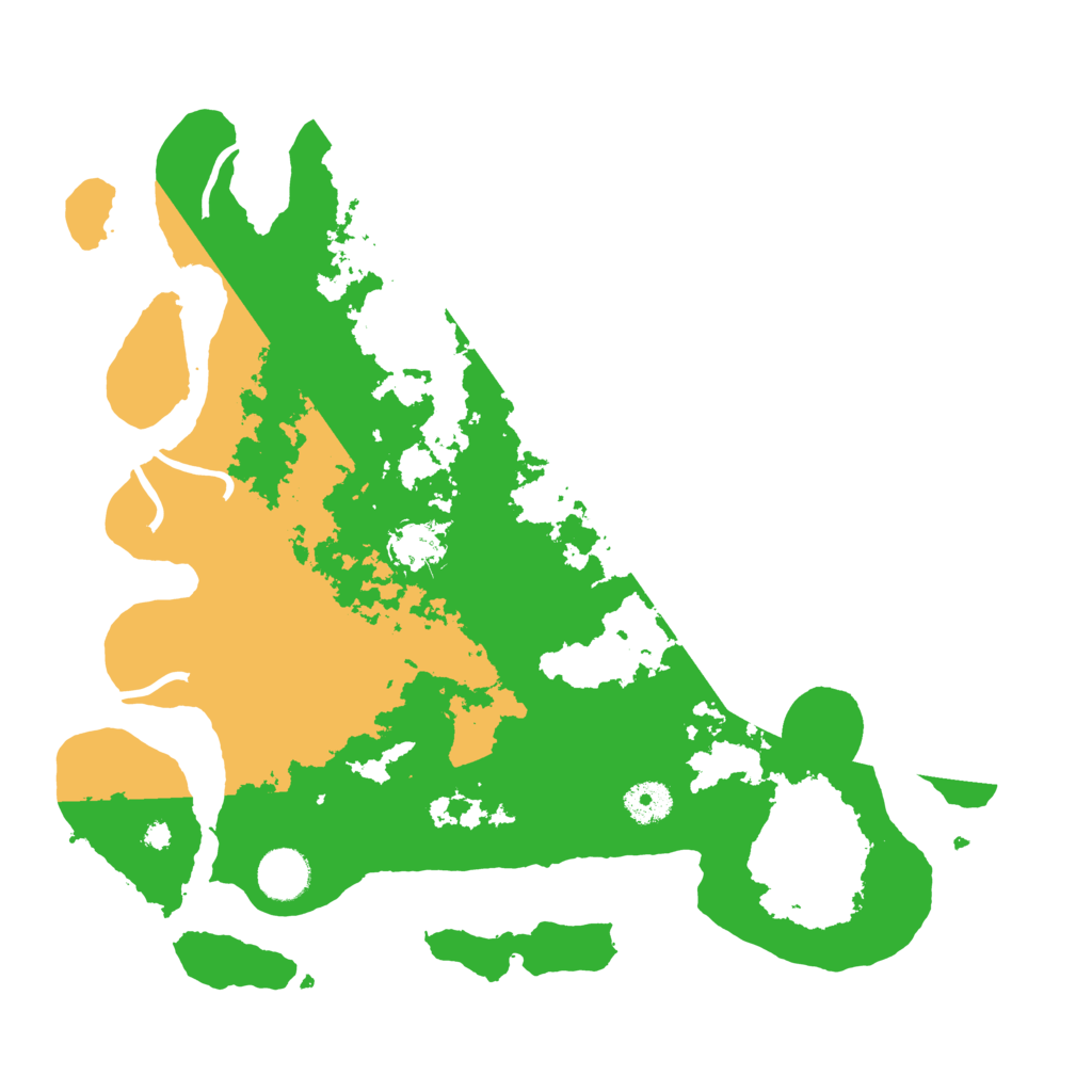 Biome Rust Map: Procedural Map, Size: 3700, Seed: 467436469