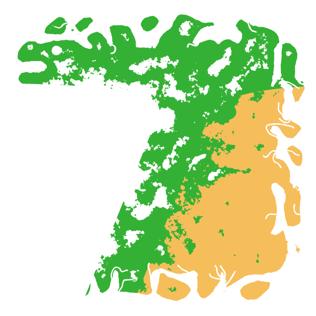 Biome Rust Map: Procedural Map, Size: 5900, Seed: 12345