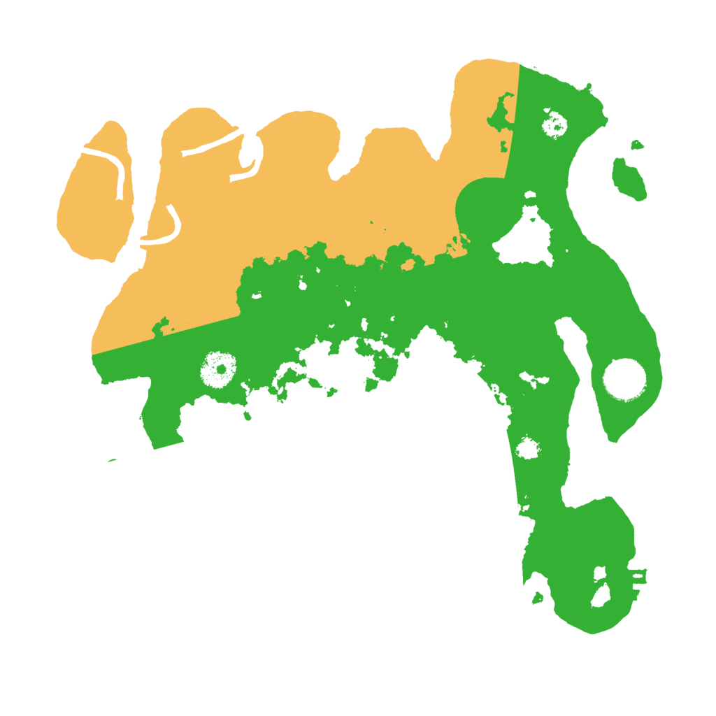 Biome Rust Map: Procedural Map, Size: 3000, Seed: 2094719729