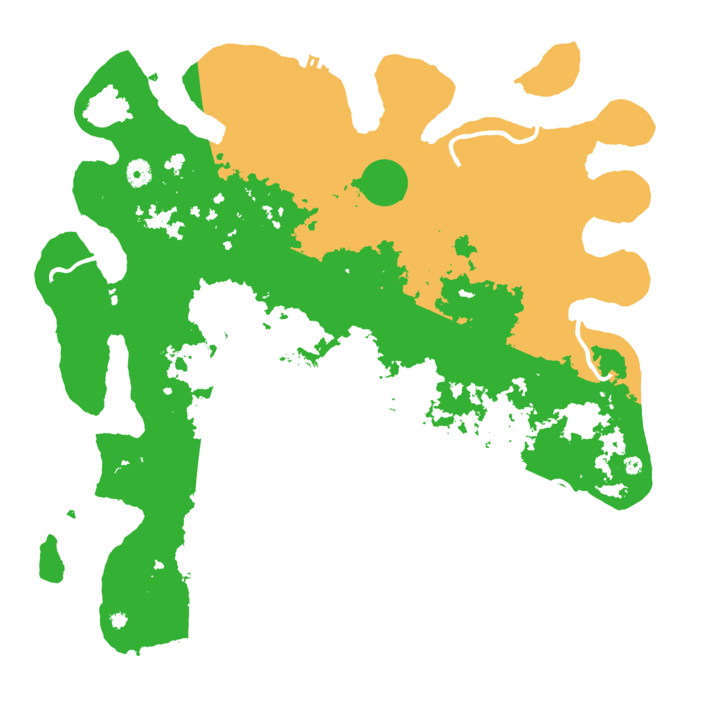 Biome Rust Map: Procedural Map, Size: 4000, Seed: 320738254