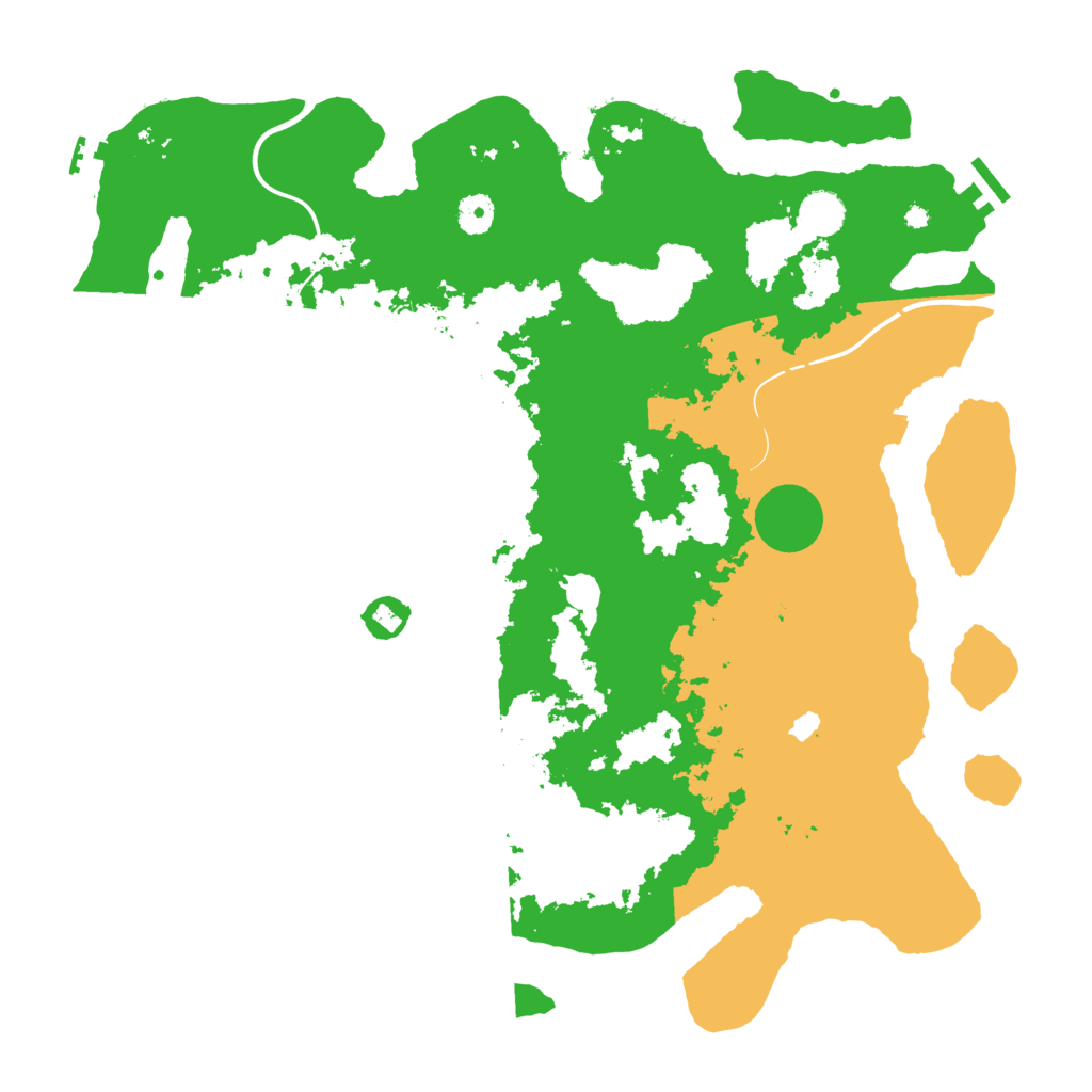 Biome Rust Map: Procedural Map, Size: 4250, Seed: 36594802
