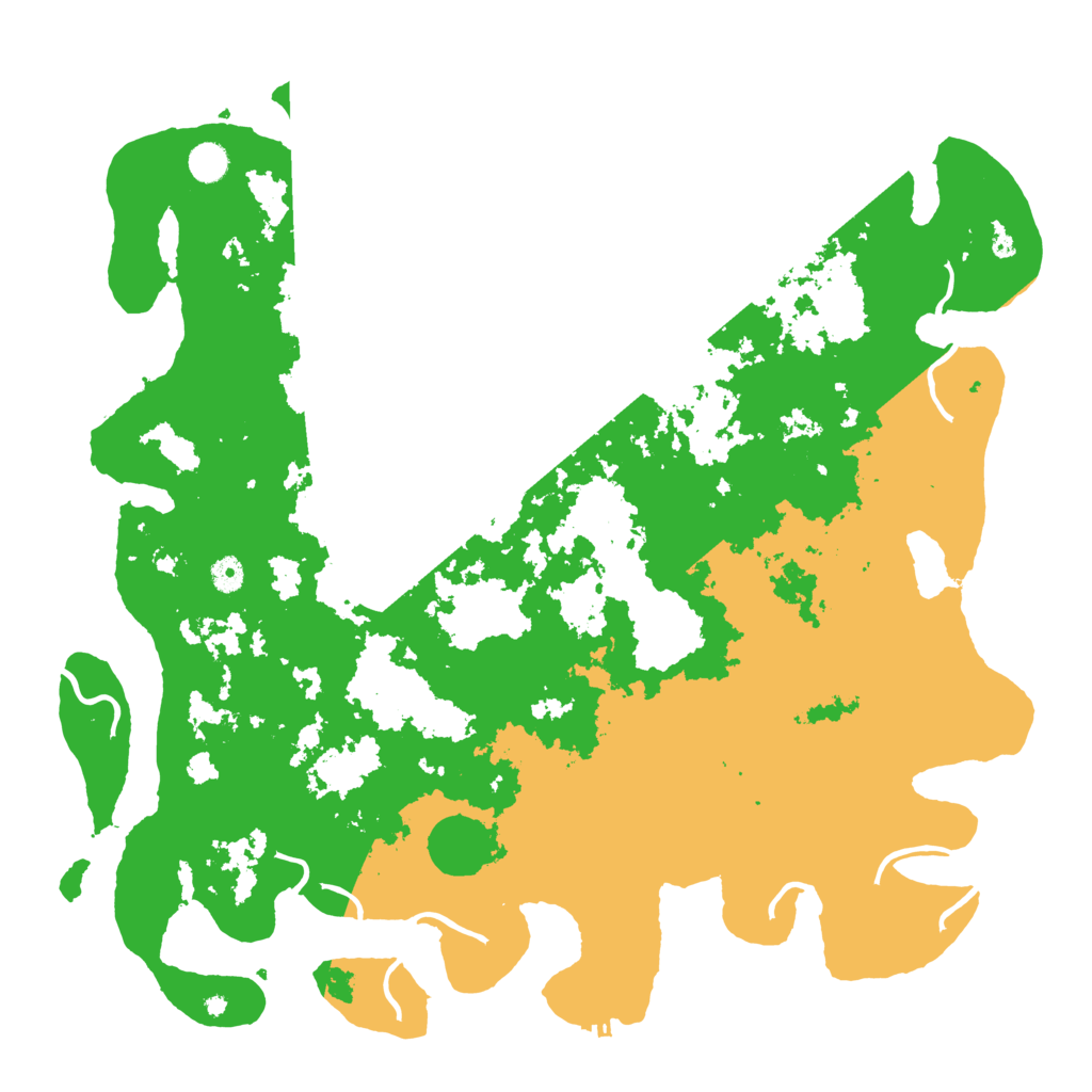 Biome Rust Map: Procedural Map, Size: 4800, Seed: 718768497
