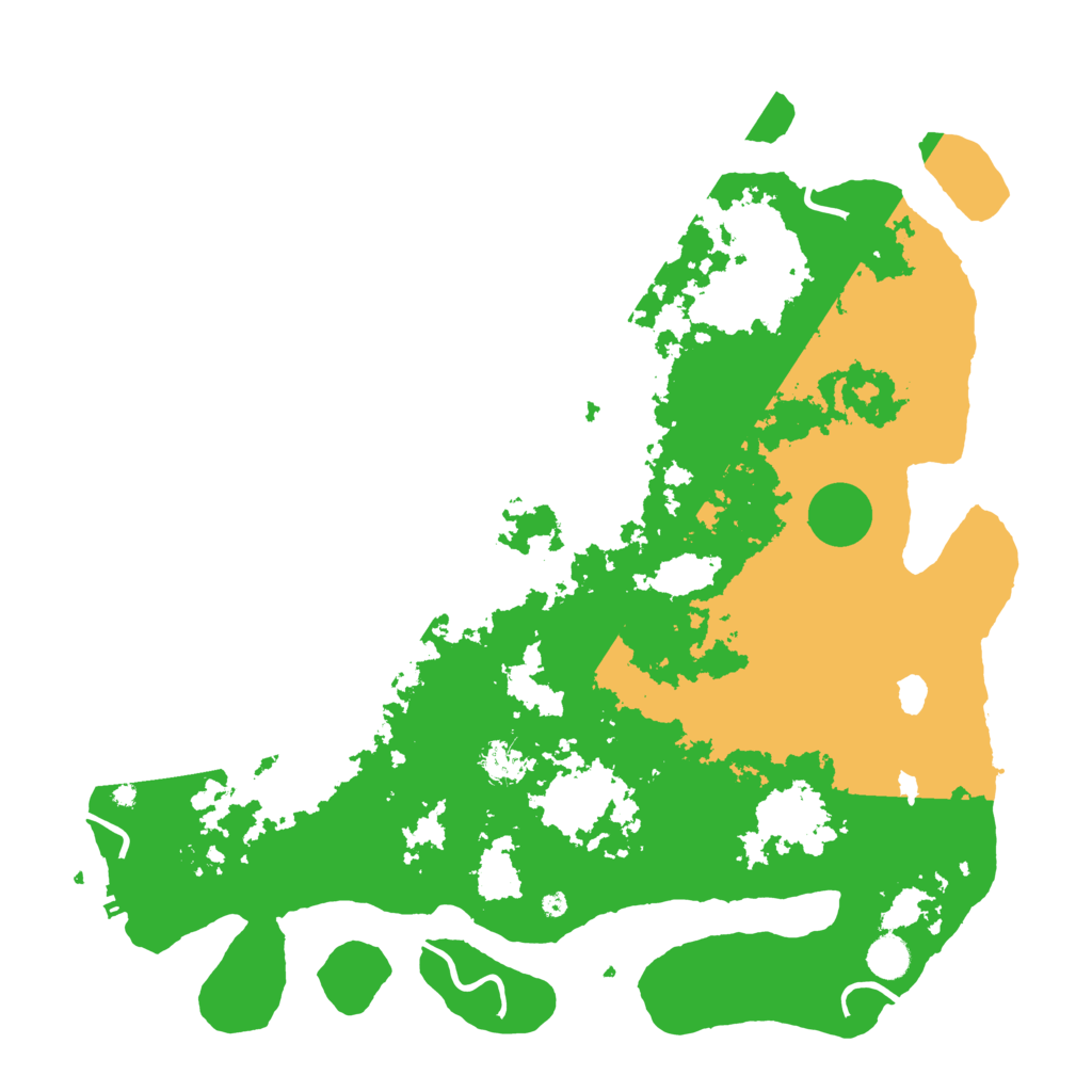 Biome Rust Map: Procedural Map, Size: 4500, Seed: 1212022