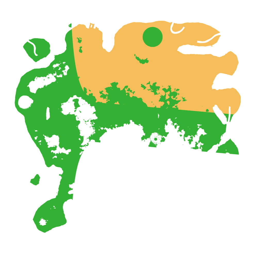 Biome Rust Map: Procedural Map, Size: 3500, Seed: 244169310