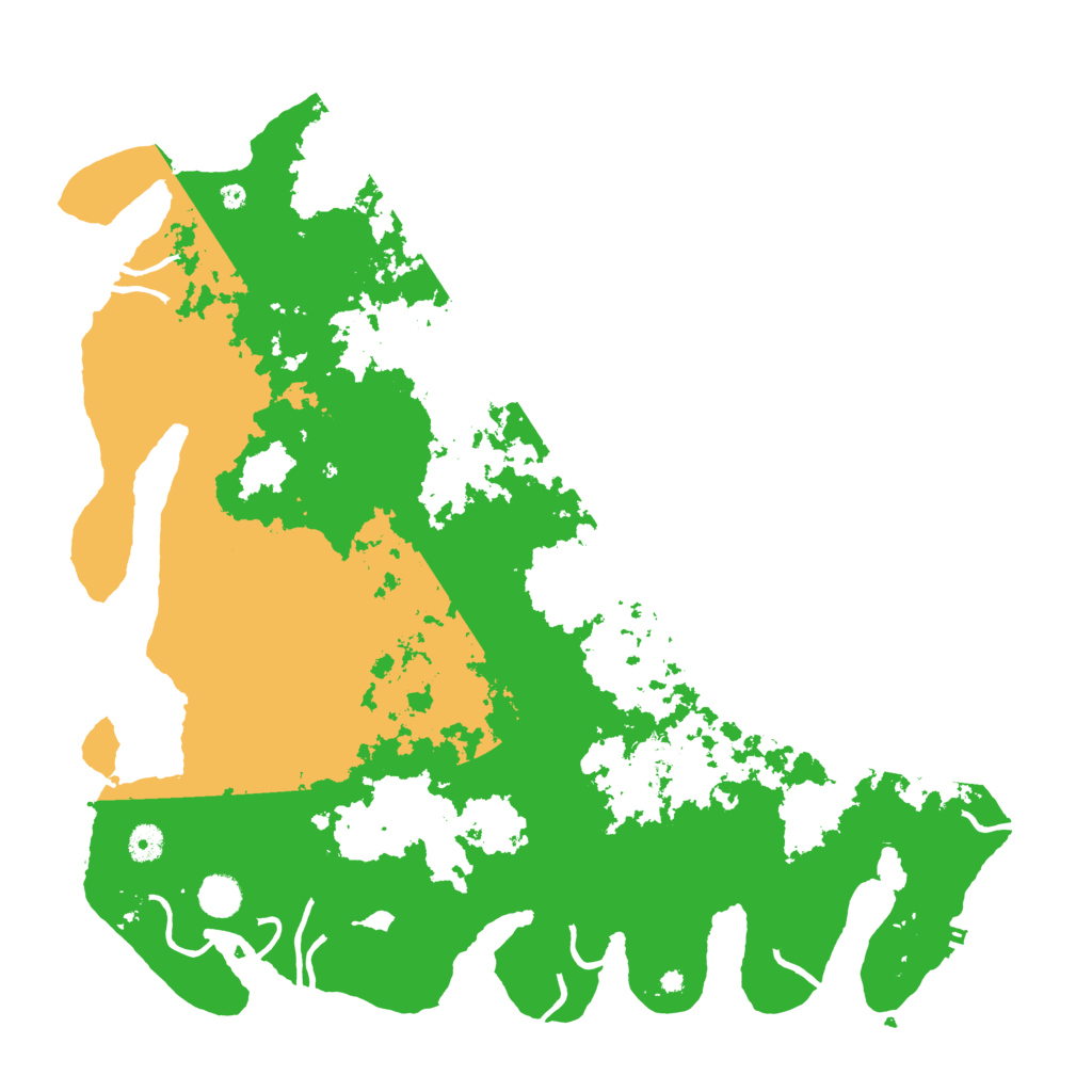 Biome Rust Map: Procedural Map, Size: 4500, Seed: 28716976