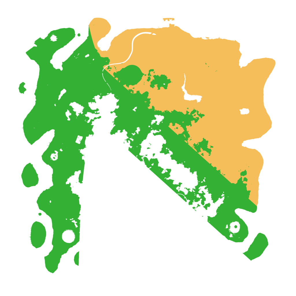 Biome Rust Map: Procedural Map, Size: 4000, Seed: 5241973