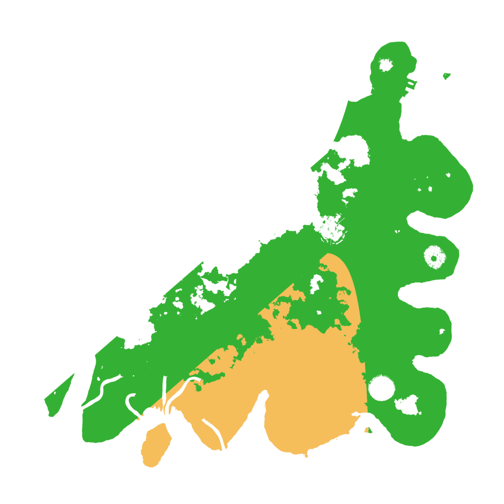 Biome Rust Map: Procedural Map, Size: 3500, Seed: 1967885826