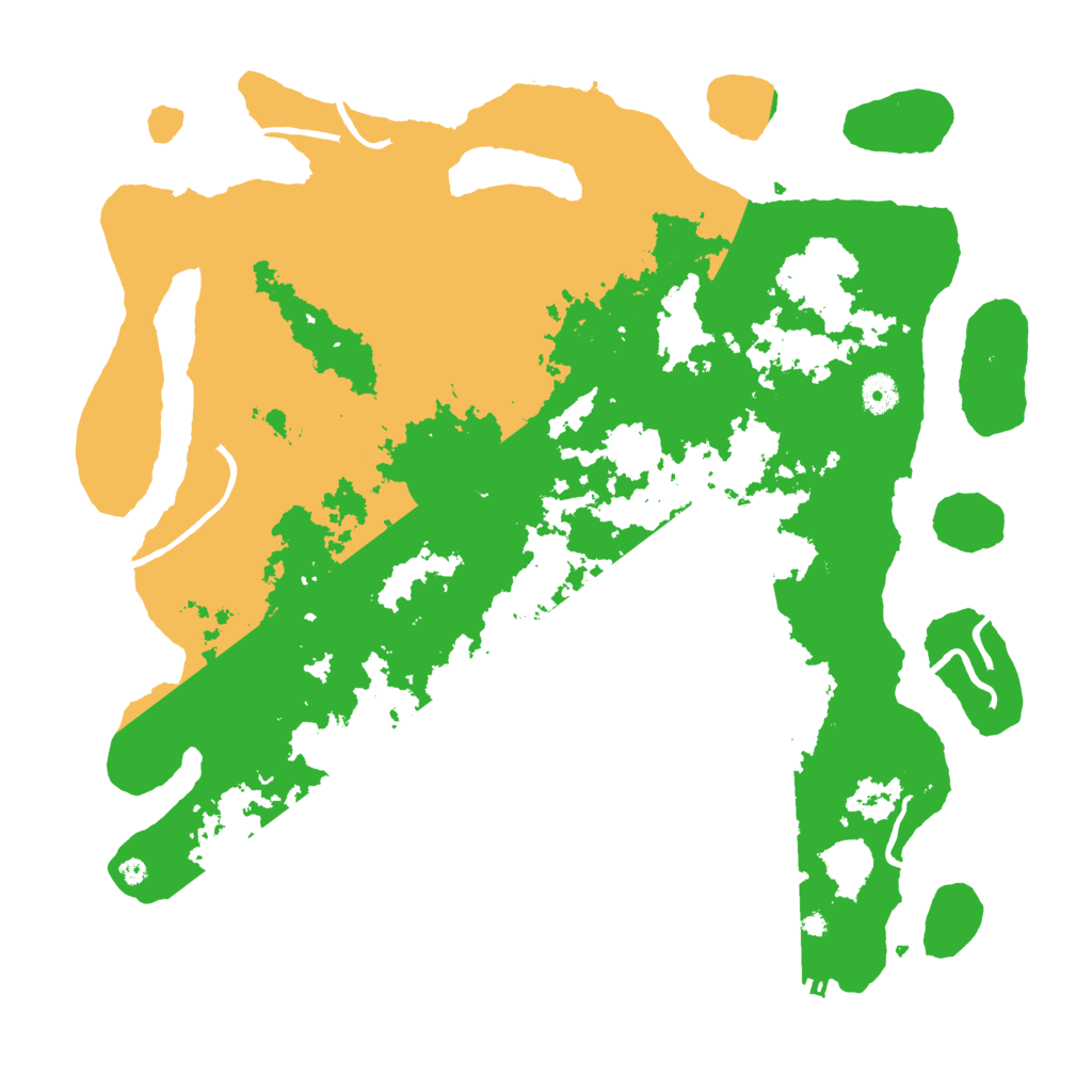 Biome Rust Map: Procedural Map, Size: 4300, Seed: 650167698