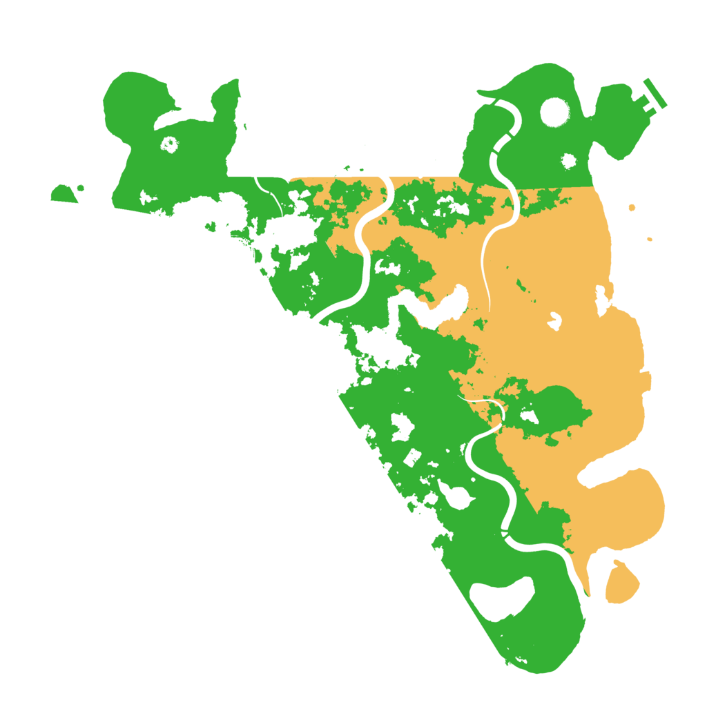 Biome Rust Map: Procedural Map, Size: 4250, Seed: 867530969
