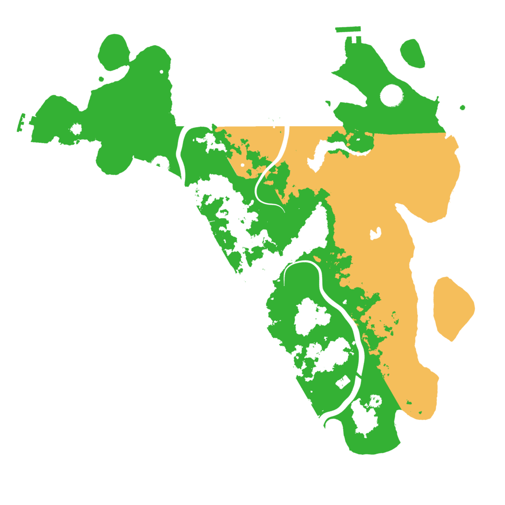 Biome Rust Map: Procedural Map, Size: 4000, Seed: 756718396