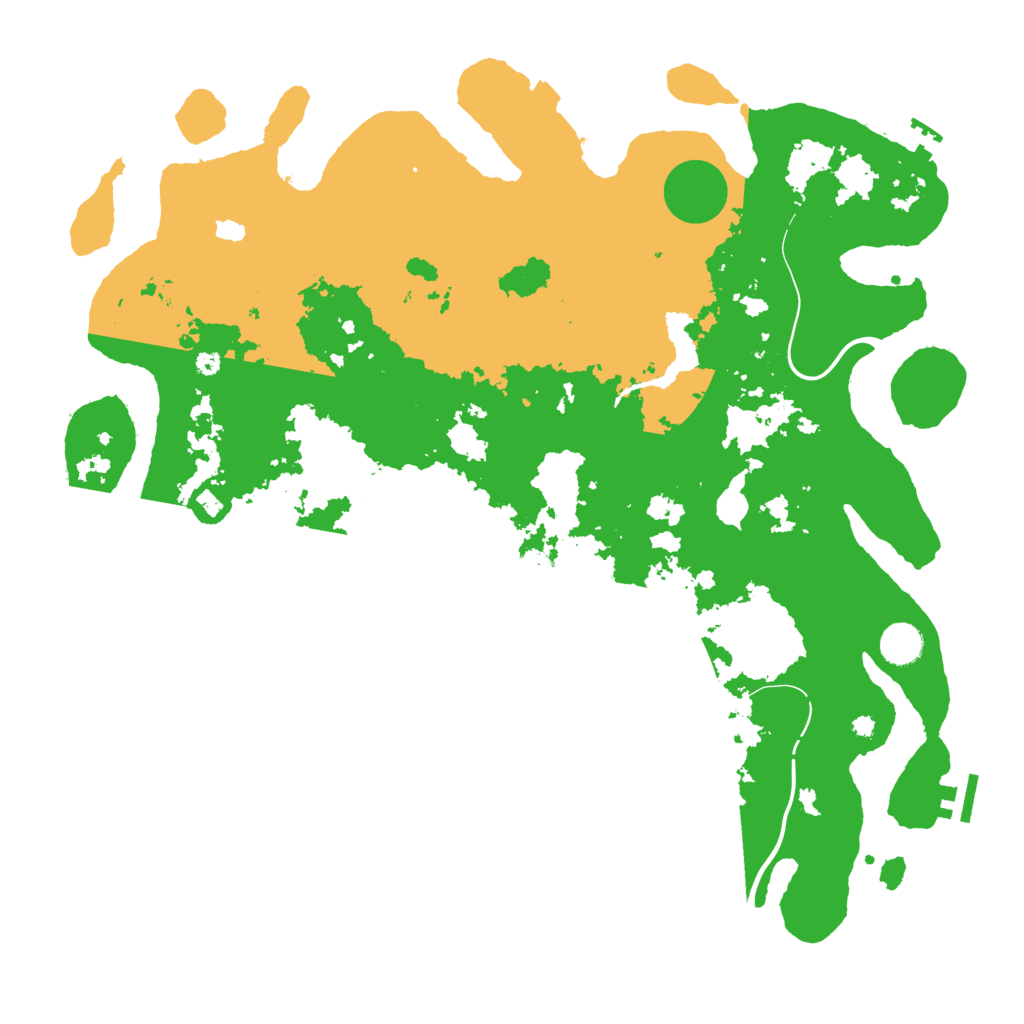 Biome Rust Map: Procedural Map, Size: 4250, Seed: 80317025