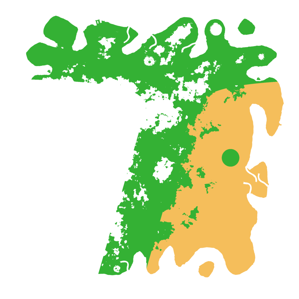Biome Rust Map: Procedural Map, Size: 4500, Seed: 1717520122