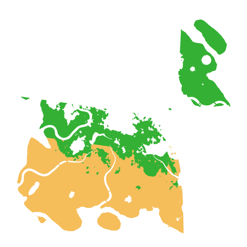 Biome Rust Map: Procedural Map, Size: 4500, Seed: 1655070911