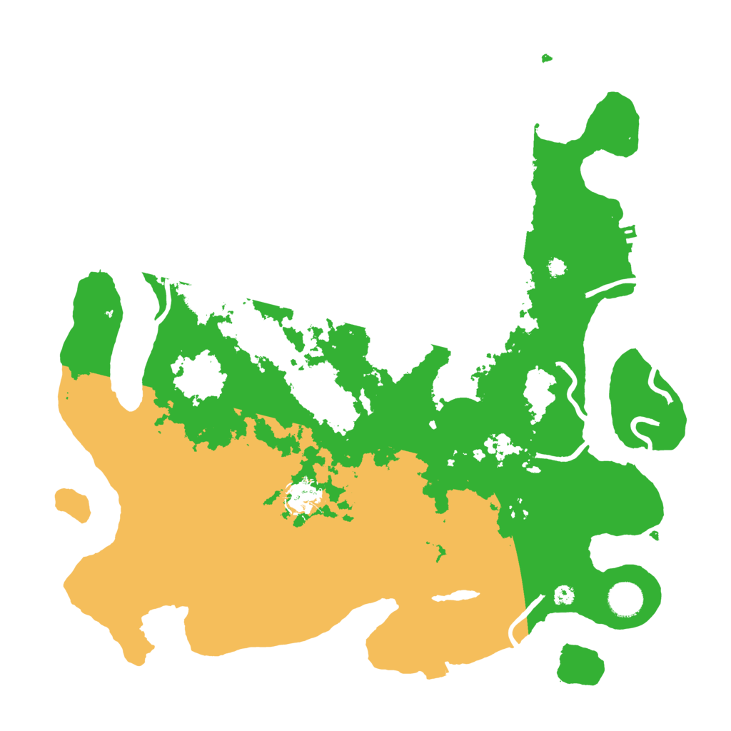 Biome Rust Map: Procedural Map, Size: 3700, Seed: 1571131405