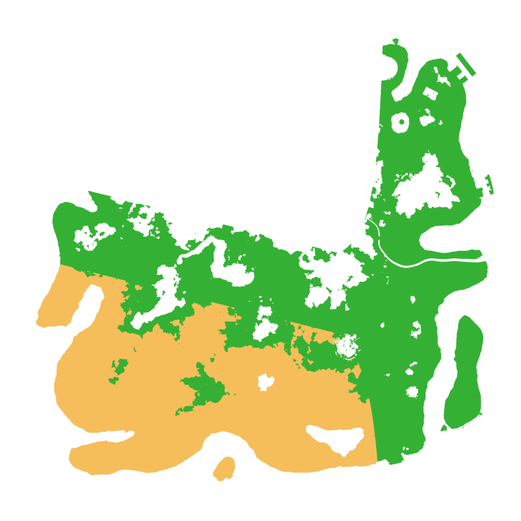 Biome Rust Map: Procedural Map, Size: 4000, Seed: 5882300