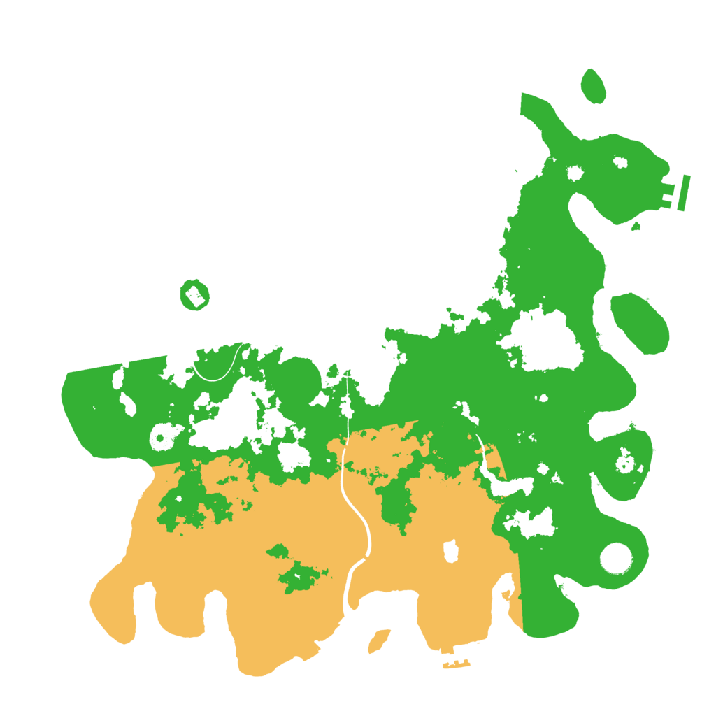 Biome Rust Map: Procedural Map, Size: 4000, Seed: 1875040718
