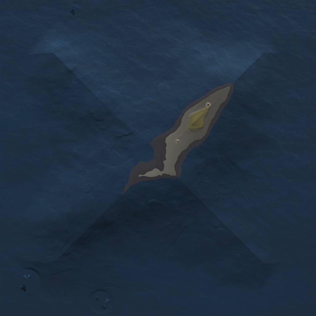 Rust Map: Procedural Map, Size: 1000, Seed: 436446, 3 Monuments