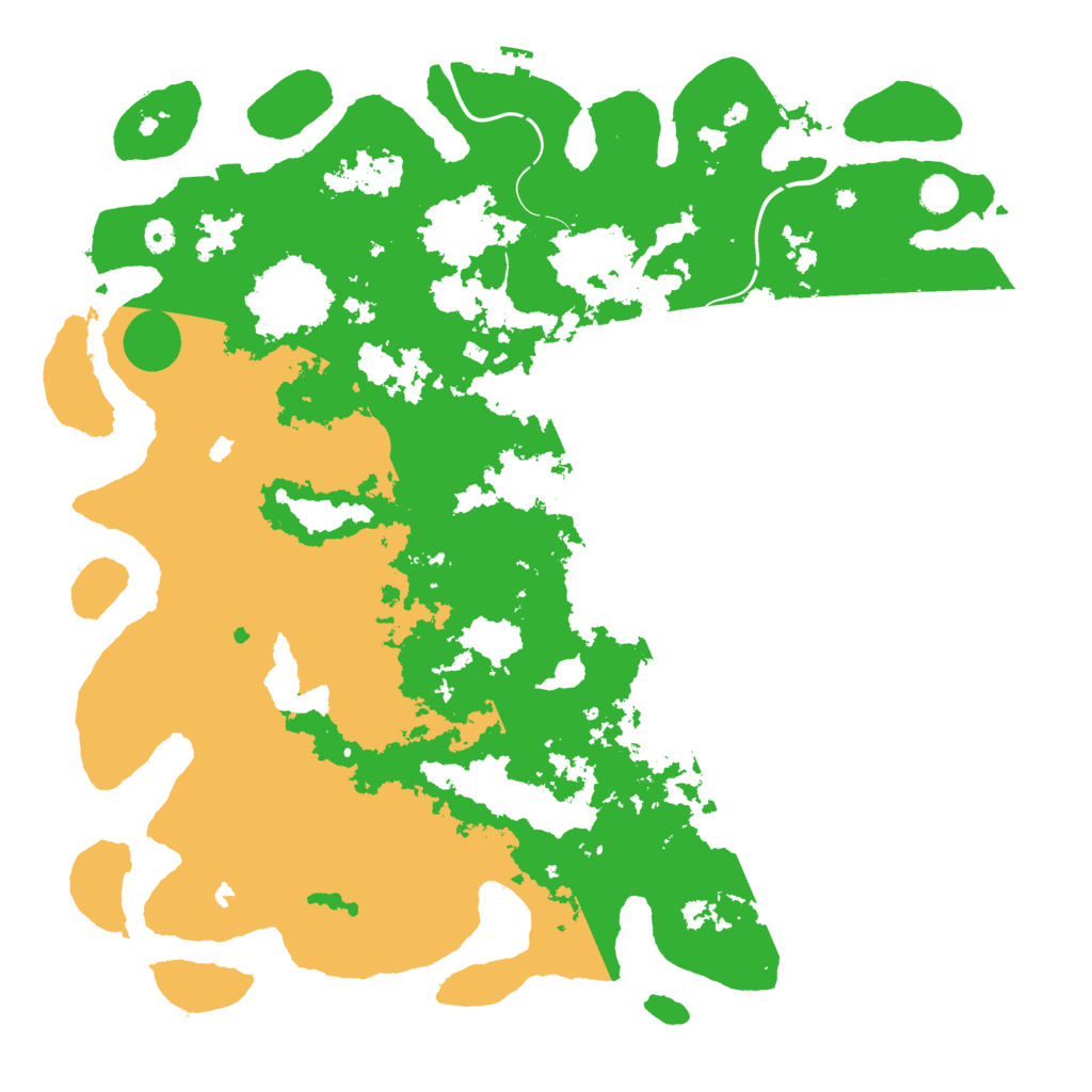 Biome Rust Map: Procedural Map, Size: 5000, Seed: 4551185